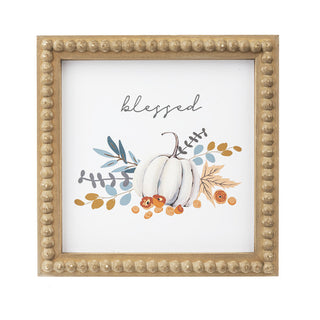 Pumpkin Beaded Wall Decor