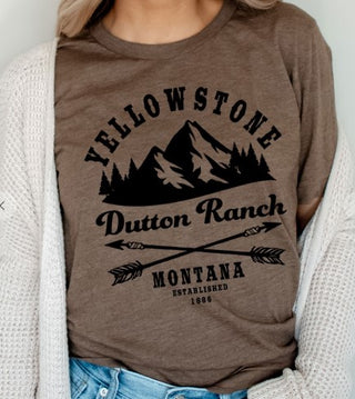 Kissed Apparel Yellowstone Dutton Ranch T-Shirt
