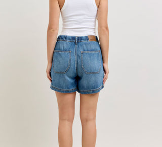 Judy Blue HW Baggy Shorts Featherweight 150352