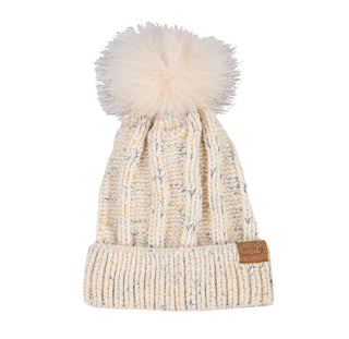 Simply Southern Chenille Beanie Cream