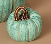Turquoise Resin Harvest Pumpkin