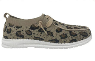 Gypsy Jazz Bright Flight  Leopard Slip On Loafers