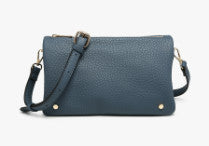 Jen & Co Phiona Studded Crossbody Dusk Blue M2672
