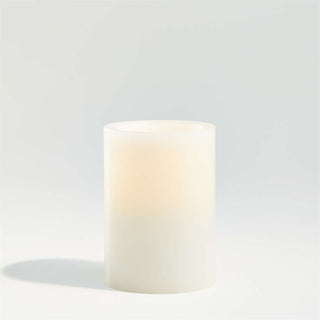LED Wax Pillar Candle