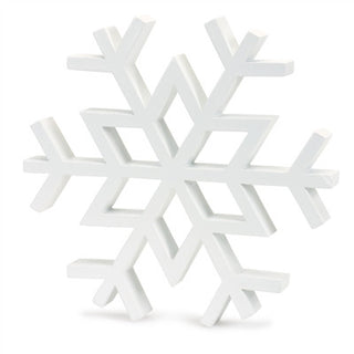 Wooden Snowflake Sitter