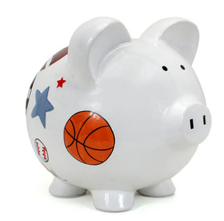 Child To Cherish Sports Piggy Bank