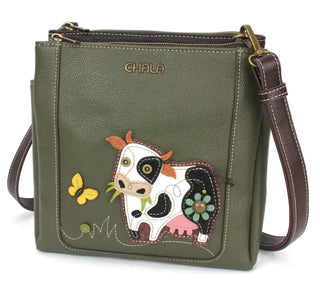 Chala Merry Messenger Cow Olive 854