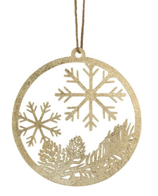 Gold Iron Ornament