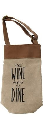 Canvas Wine Bag