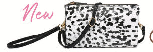 Jen & Co Riley Crossbody M013 - Animal Print
