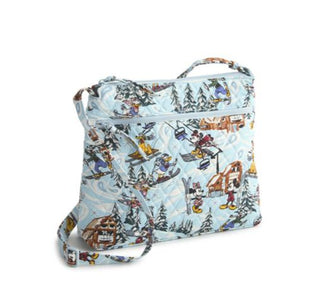 Vera Bradley Original Zip Hipster Ski Weekend Mickey and Friends