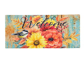 Fall Welcome (Bird) Boots Switch Mat