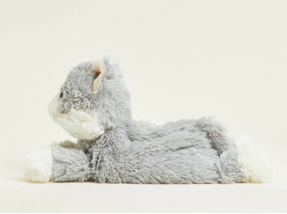 Warmies Gray Laying Down Cat