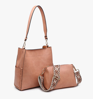 Jen & Co Penny Bucket Bag Melon M2070