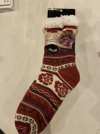 Mirabeau Thermal Knit Slipper Socks