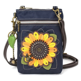Chala Venture Cellphone Crossbody Sunflower Navy 702