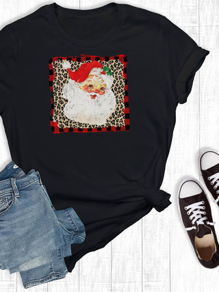 Rebel Rose Vintage Leopard Santa
