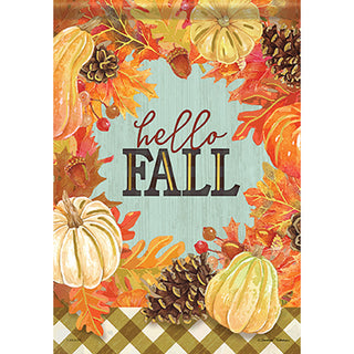 Fall Frame Garden Flag