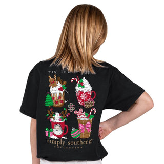 Simply Southern Short Sleeve Christmas Drinks M