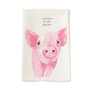 Mudpie Pig Towel