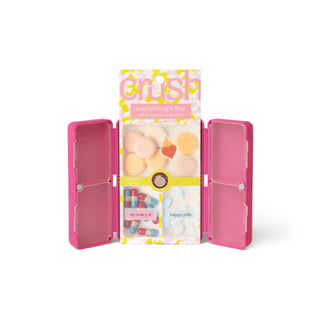 Crush Everything’s Fine Pill & Vitamin Organizer Magenta