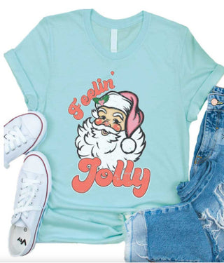 Feelin' Jolly Kids Graphic T-Shirt