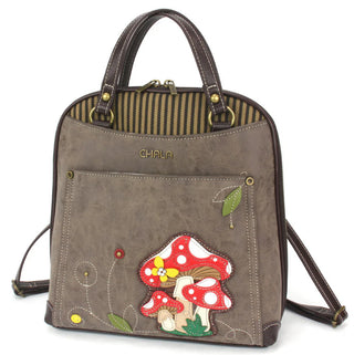 Chala Convertible Backpack Mushroom Stone Gray 870