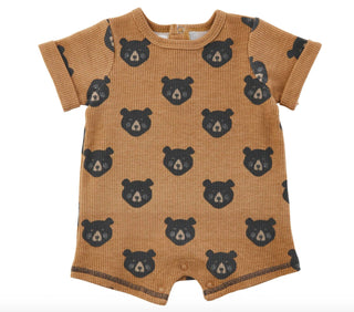 Mudpie Bear Romper