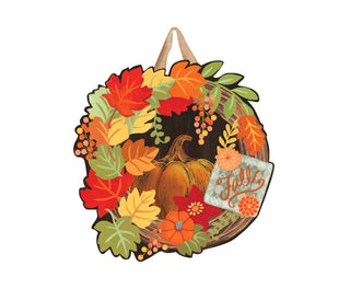 Grapevine Wreath Door Decor