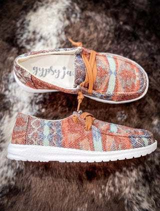 Gypsy Jazz Aaliyah Slip On Rust