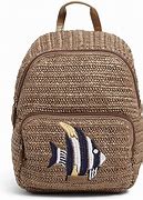 Vera Bradley Straw Mini Convertible Backpack Warm Stone
