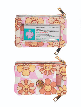 Simply Southern Zip Wallet Groovy Flower