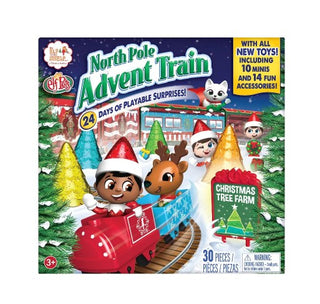 Elf on the Shelf North Pole Advent Train