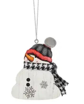 Cozy Snowman Ornament