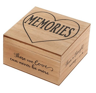 Those We Love Wood Memory Box