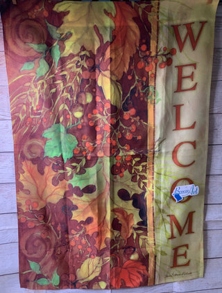 Autumn Garland Standard Flag