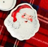 Mudpie Tidbit Dish Santa