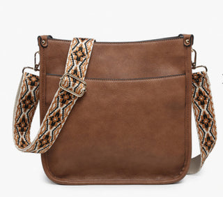 Jen & Co Posie Crossbody Brown M2168