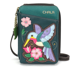 Chala 850 Wallet Crossbody Hummingbird A Turquoise