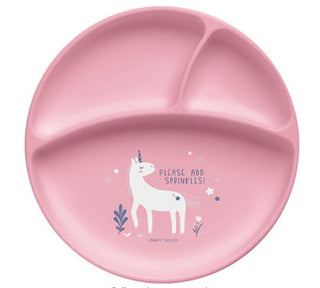 Stephen Joseph Silicone Plate Unicorn