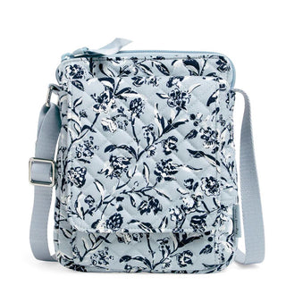 Vera Bradley RFID Mini Hipster Perennials Gray