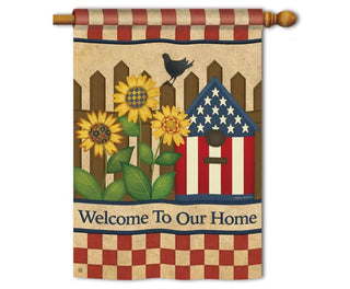 Americana Garden Standard Flag