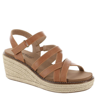 Corkys All Nighter Wedges Cognac
