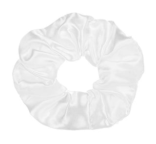 Ganz Satin Light Up Scrunchie White