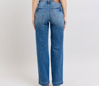 Judy Blue HW Contrast Thread Straight 88596