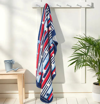 Vera Bradley Beach Towel Summer Stars & Stripes