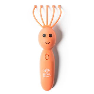 Modern Monkey Shrimp Scalpi Head Massager Coral