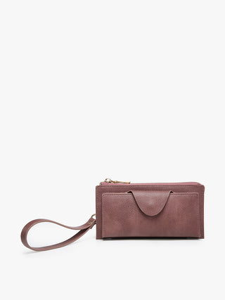 Jen & Co Kyla RFID Wallet Wine WL0004RF