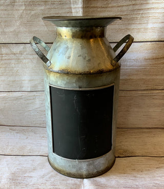 Chalkboard Milk Can