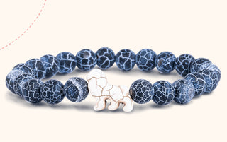 Fahlo Lion Bracelet River Blue